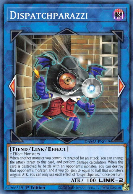 Dispatchparazzi - Dawn of Majesty YuGiOh trading card