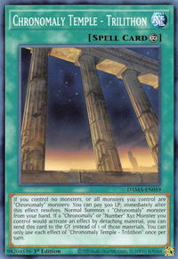 Chronomaly Temple - Trilithon - Dawn of Majesty (DAMA) #DAMA-EN059 - Common / Short Print YuGiOh Trading Card