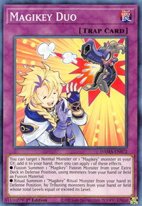 Magikey Duo - Dawn of Majesty (DAMA) #DAMA-EN072 - Common / Short Print YuGiOh Trading Card
