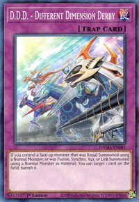 D.D.D. - Different Dimension Derby - Dawn of Majesty (DAMA) #DAMA-EN085 - Common / Short Print YuGiOh Trading Card