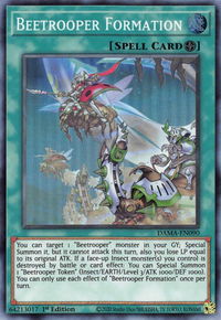 Beetrooper Formation - Dawn of Majesty (DAMA) #DAMA-EN090 - Super Rare YuGiOh Trading Card