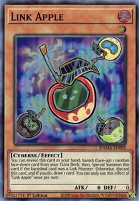 Link Apple - Dawn of Majesty (DAMA) #DAMA-EN092 - Super Rare YuGiOh Trading Card