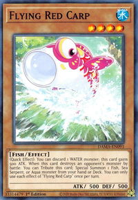 Flying Red Carp - Dawn of Majesty (DAMA) #DAMA-EN093 - Common / Short Print YuGiOh Trading Card