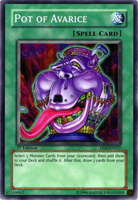 Pot of Avarice - Elemental Energy (EEN) #EEN-EN037 - Super Rare YuGiOh Trading Card