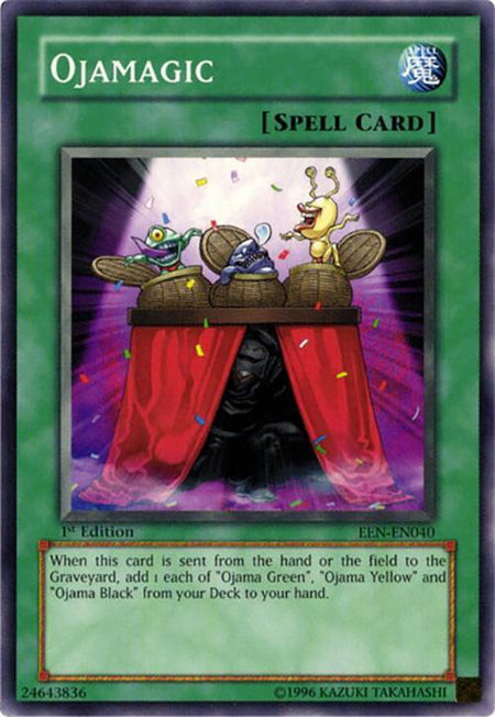 Ojamagic - Elemental Energy YuGiOh trading card