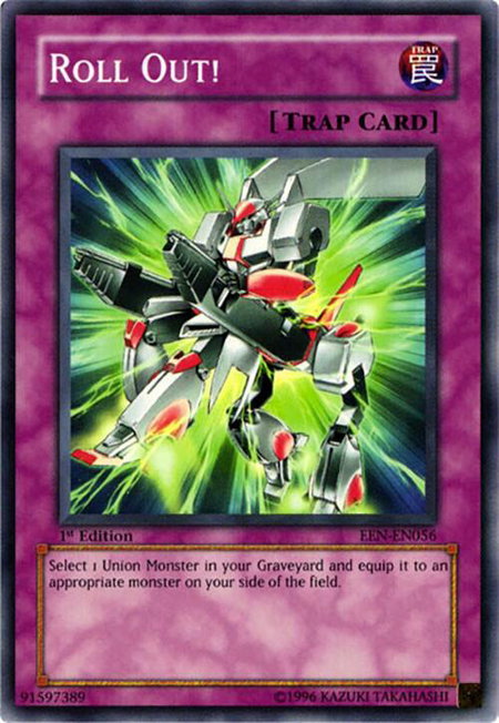 Roll Out! trading card from Elemental Energy Roll Out! - Elemental Energy YuGiOh trading card