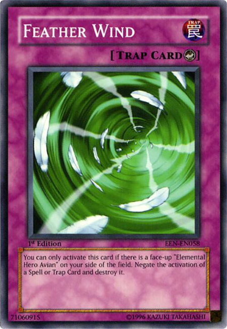 Feather Wind - Elemental Energy YuGiOh trading card