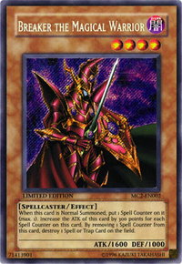 Breaker the Magical Warrior - Master Collection Volume 2 (MC2) #MC2-EN002 - Secret Rare YuGiOh Trading Card