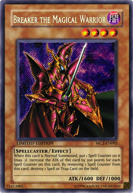 Breaker the Magical Warrior - Master Collection Volume 2 YuGiOh trading card