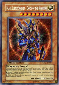 Black Luster Soldier - Envoy of the Beginning - Master Collection Volume 2 (MC2) #MC2-EN004 - Secret Rare YuGiOh Trading Card