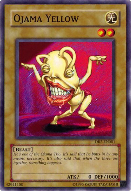 Ojama Yellow - Dark Revelation Volume 2 YuGiOh trading card