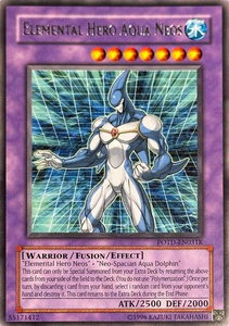 Elemental Hero Aqua Neos (POTD-EN031K) - Redemption Replacement (RR) #POTD-EN031K - Rare YuGiOh Trading Card