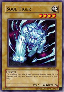 Soul Tiger - Dark Revelation Volume 2 (DR2) #DR2-EN003 - Common / Short Print YuGiOh Trading Card