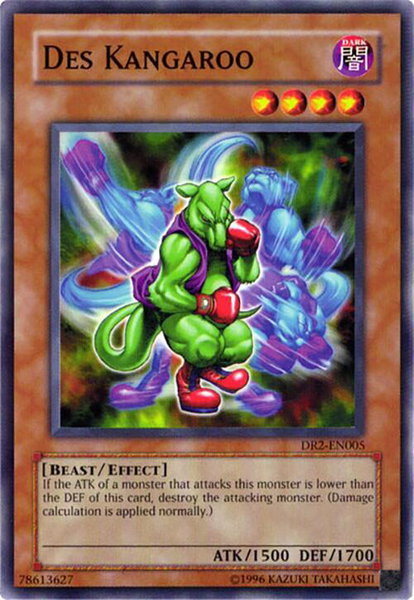 Des Kangaroo - Dark Revelation Volume 2 YuGiOh trading card