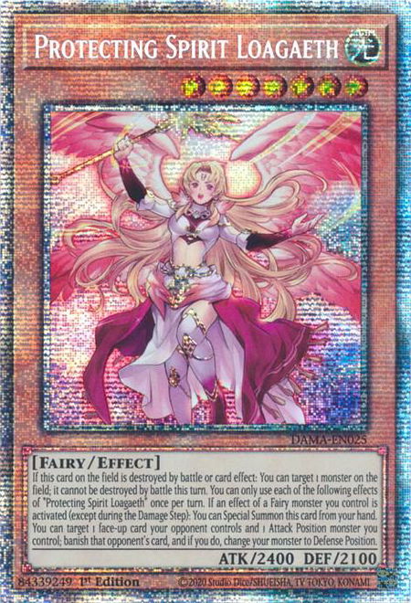 Protecting Spirit Loagaeth (Starlight Rare) - Dawn of Majesty YuGiOh trading card
