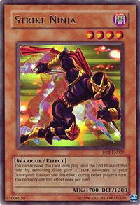 Strike Ninja - Dark Revelation Volume 2 (DR2) #DR2-EN007 - Ultra Rare YuGiOh Trading Card