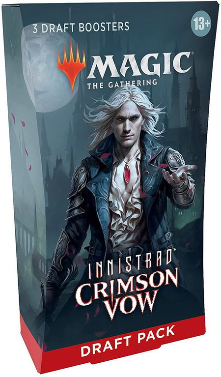Innistrad: Crimson Vow - 3-Booster Draft Pack - Innistrad: Crimson Vow Magic: The Gathering trading card