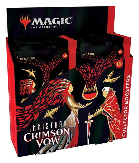 Innistrad: Crimson Vow - Collector Booster Display trading card from Innistrad: Crimson Vow Innistrad: Crimson Vow - Collector Booster Display - Innistrad: Crimson Vow Magic: The Gathering trading card
