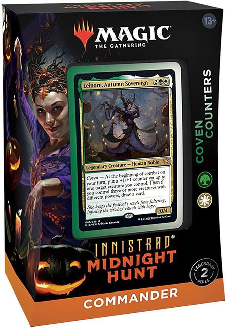 Innistrad: Midnight Hunt Commander Deck - Coven Counters - Commander: Innistrad: Midnight Hunt Magic: The Gathering trading card