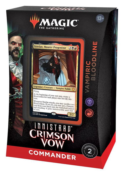 Innistrad: Crimson Vow Commander Deck - Vampiric Bloodline - Commander: Innistrad: Crimson Vow Magic: The Gathering trading card