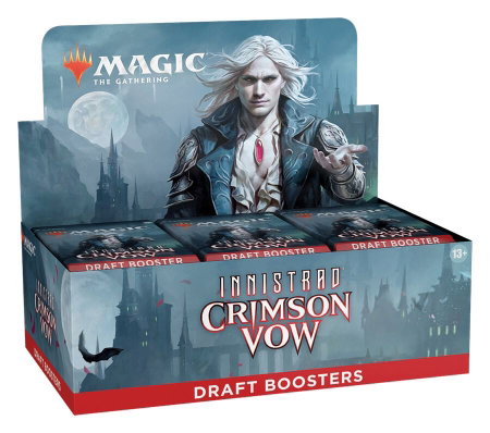 Innistrad: Crimson Vow - Draft Booster Box - Innistrad: Crimson Vow Magic: The Gathering trading card