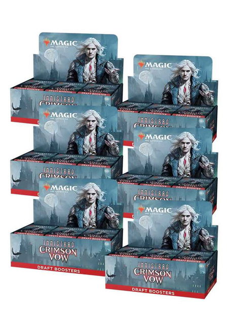 Innistrad: Crimson Vow - Draft Booster Box Case - Innistrad: Crimson Vow Magic: The Gathering trading card