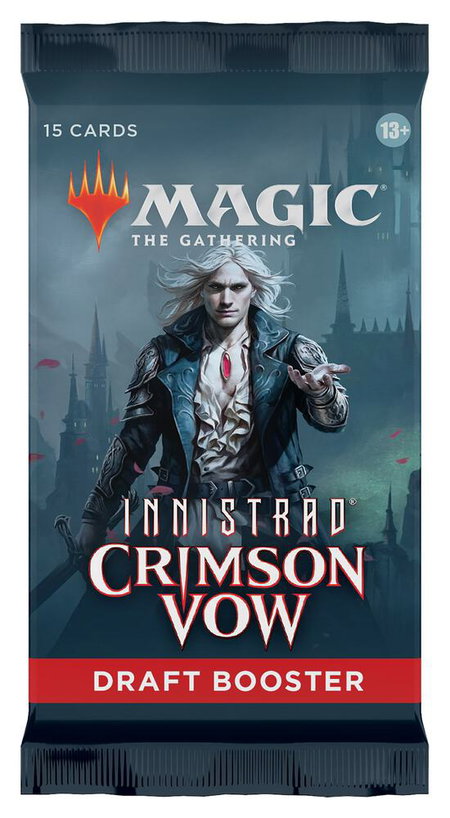 Innistrad: Crimson Vow - Draft Booster Pack - Innistrad: Crimson Vow Magic: The Gathering trading card
