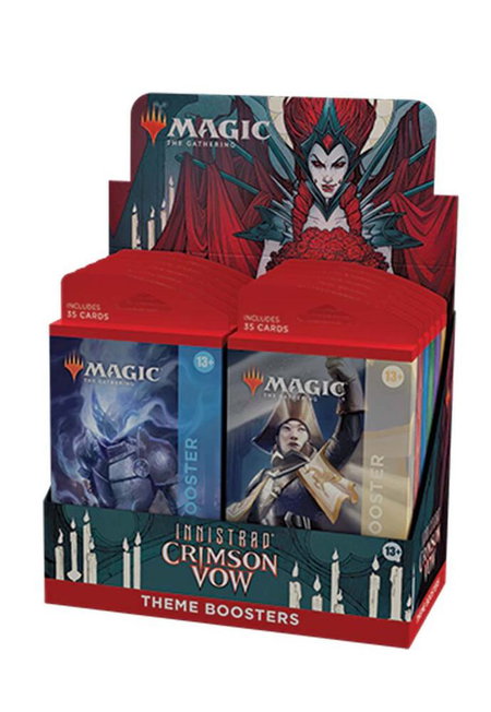 Innistrad: Crimson Vow - Theme Booster Display Box - Innistrad: Crimson Vow Magic: The Gathering trading card