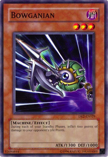Bowganian trading card from Dark Revelation Volume 2 Bowganian - Dark Revelation Volume 2 YuGiOh trading card