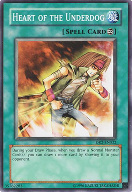 Heart of the Underdog - Dark Revelation Volume 2 YuGiOh trading card