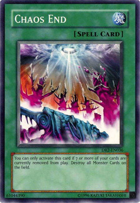 Chaos End - Dark Revelation Volume 2 YuGiOh trading card