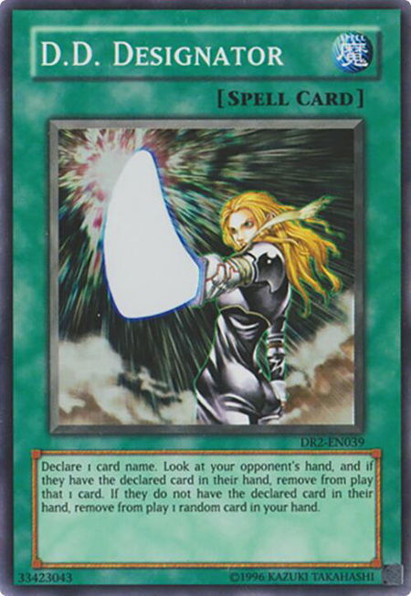 D.D. Designator - Dark Revelation Volume 2 YuGiOh trading card