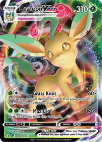 Leafeon VMAX - SWSH07: Evolving Skies (SWSH07) #008/203 - Ultra Rare Pokémon Trading Card