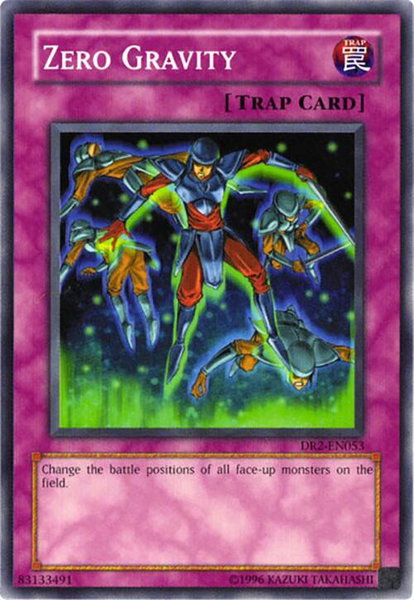Zero Gravity trading card from Dark Revelation Volume 2 Zero Gravity - Dark Revelation Volume 2 YuGiOh trading card