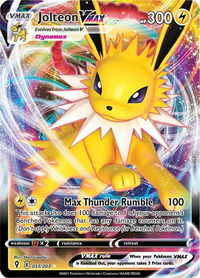 Jolteon VMAX - SWSH07: Evolving Skies (SWSH07) #051/203 - Ultra Rare Pokémon Trading Card