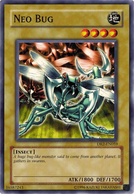 Neo Bug - Dark Revelation Volume 2 YuGiOh trading card