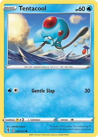 Tentacool - SWSH07: Evolving Skies (SWSH07) #026/203 - Common Pokémon Trading Card