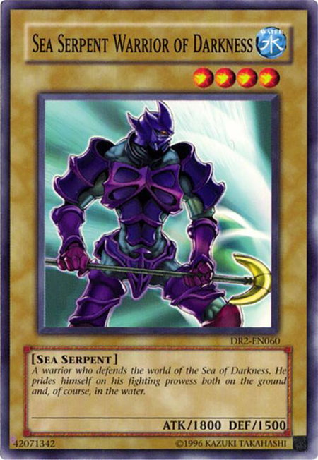 Sea Serpent Warrior of Darkness - Dark Revelation Volume 2 YuGiOh trading card