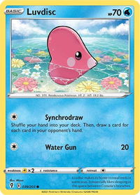 Luvdisc - SWSH07: Evolving Skies (SWSH07) #039/203 - Common Pokémon Trading Card