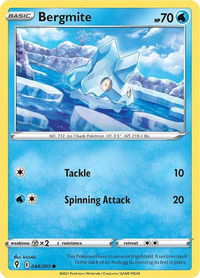 Bergmite - SWSH07: Evolving Skies (SWSH07) #044/203 - Common Pokémon Trading Card