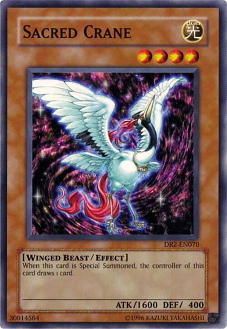 Sacred Crane - Dark Revelation Volume 2 YuGiOh trading card