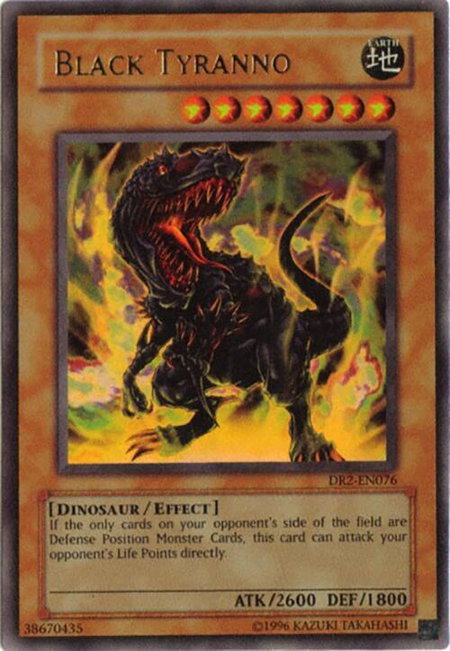 Black Tyranno - Dark Revelation Volume 2 YuGiOh trading card