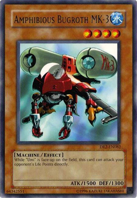 Amphibious Bugroth MK-3 - Dark Revelation Volume 2 YuGiOh trading card