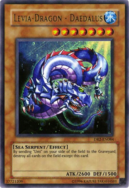 Levia-Dragon - Daedalus - Dark Revelation Volume 2 YuGiOh trading card