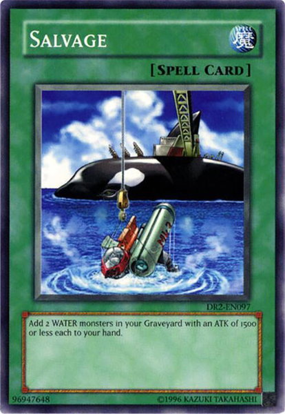 Salvage trading card from Dark Revelation Volume 2 Salvage - Dark Revelation Volume 2 YuGiOh trading card