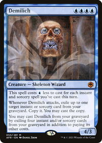 Demilich - AFR Ampersand Promos (AFR&) #53a - Mythic Magic: The Gathering Trading Card