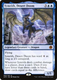 Iymrith, Desert Doom - AFR Ampersand Promos (AFR&) #62a - Mythic Magic: The Gathering Trading Card