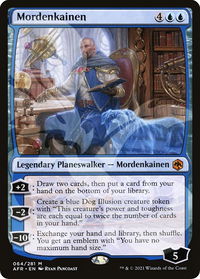 Mordenkainen - AFR Ampersand Promos (AFR&) #64a - Mythic Magic: The Gathering Trading Card