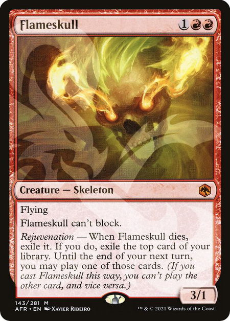 Flameskull - AFR Ampersand Promos Magic: The Gathering trading card