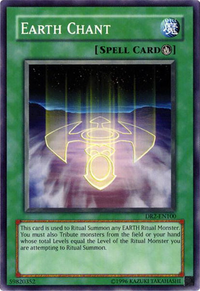 Earth Chant - Dark Revelation Volume 2 YuGiOh trading card